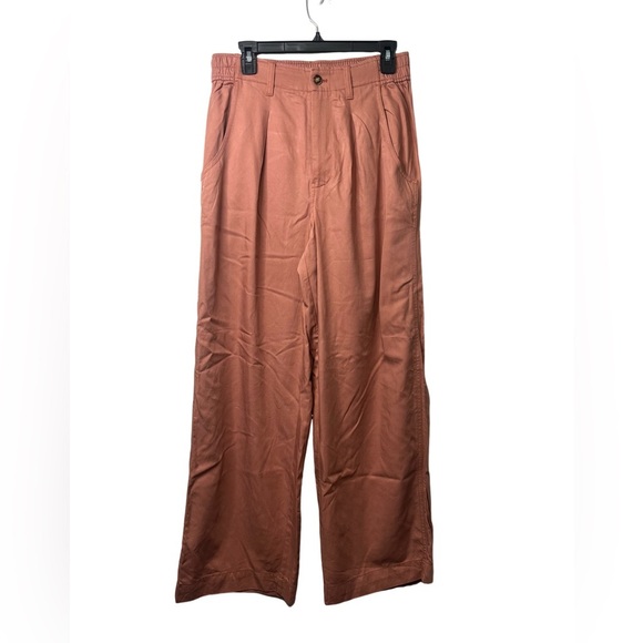 Madewell The Neale Straight-Leg Pant in Drapeweave Size 6 - Picture 5 of 11